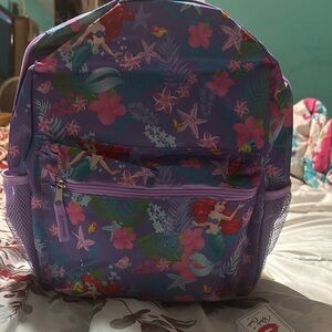 Disney Purple Mermaid Kids Backpack